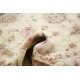 Hand Knotted Beige Wool Oushak Area Rug with All-Over Floral Design Hand Knotted Beige Wool Oushak Area Rug with All-Over Floral Design