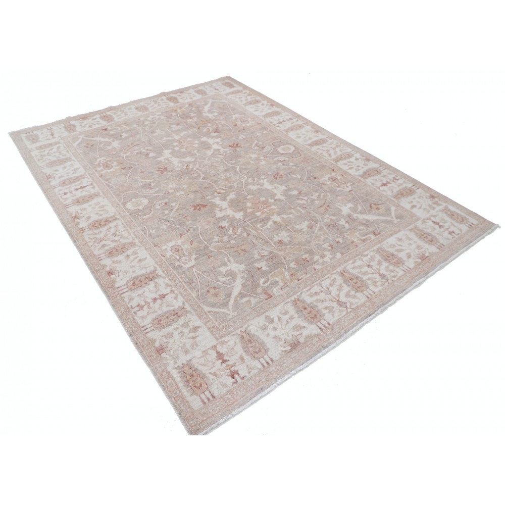 Hand Knotted Beige, Blush, Taupe Wool Rug | Traditional Floral Pattern Carpet Hand Knotted Beige, Blush, Taupe Wool Rug | Traditional Floral Pattern Carpet