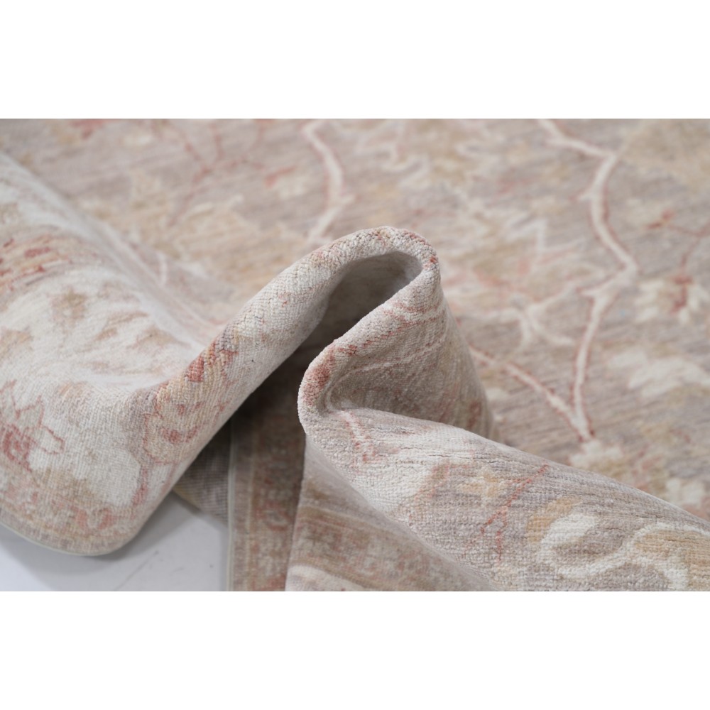Hand Knotted Beige, Blush, Taupe Wool Rug | Traditional Floral Pattern Carpet Hand Knotted Beige, Blush, Taupe Wool Rug | Traditional Floral Pattern Carpet