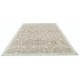 Hand Knotted Wool Area Rug, Taupe and Ivory Decorative Carpet with Repeating Medallion Pattern for Living Room Hand Knotted Wool Area Rug, Taupe and Ivory Decorative Carpet with Repeating Medallion Pattern for Living Room