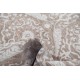 Hand Knotted Wool Area Rug, Taupe and Ivory Decorative Carpet with Repeating Medallion Pattern for Living Room Hand Knotted Wool Area Rug, Taupe and Ivory Decorative Carpet with Repeating Medallion Pattern for Living Room