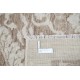 Hand Knotted Wool Area Rug, Taupe and Ivory Decorative Carpet with Repeating Medallion Pattern for Living Room Hand Knotted Wool Area Rug, Taupe and Ivory Decorative Carpet with Repeating Medallion Pattern for Living Room