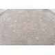 Round Hand Knotted Wool Area Rug | Floral Design Circle Carpet