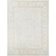 Hand Knotted Turkish Wool Large Area Rug with All-Over Floral Design | Beige Oushak Carpet Hand Knotted Turkish Wool Large Area Rug with All-Over Floral Design | Beige Oushak Carpet