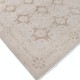Hand Knotted Beige and Taupe Wool Area Rug | Turkish Repeating Floral Medallion Design Carpet Hand Knotted Beige and Taupe Wool Area Rug | Turkish Repeating Floral Medallion Design Carpet