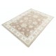 Hand Knotted Wool Area Rug for Bedroom | Floral Oushak Rug for Living Room Decor Hand Knotted Wool Area Rug for Bedroom | Floral Oushak Rug for Living Room Decor