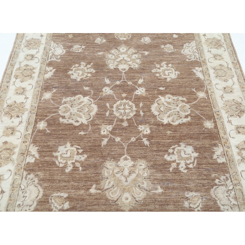 Hand Knotted Wool Area Rug for Bedroom | Floral Oushak Rug for Living Room Decor Hand Knotted Wool Area Rug for Bedroom | Floral Oushak Rug for Living Room Decor