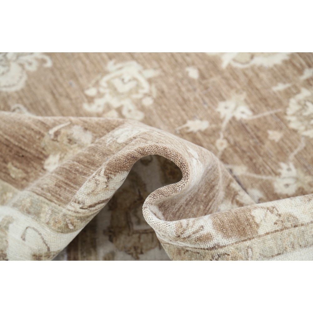 Hand Knotted Wool Area Rug for Bedroom | Floral Oushak Rug for Living Room Decor Hand Knotted Wool Area Rug for Bedroom | Floral Oushak Rug for Living Room Decor