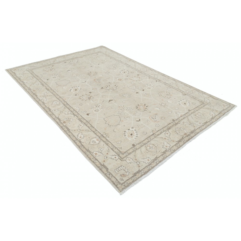 Hand Knotted Area Rug for Living Room | Beige Wool Carpet for Bedroom and Dining Room Hand Knotted Area Rug for Living Room | Beige Wool Carpet for Bedroom and Dining Room