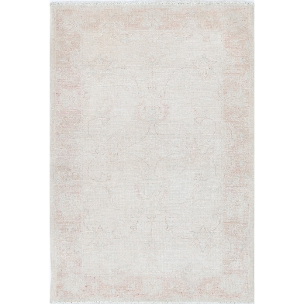 Traditional Beige Oushak Wool Rug | Hand Knotted Accent Rug for Home Decor Traditional Beige Oushak Wool Rug | Hand Knotted Accent Rug for Home Decor