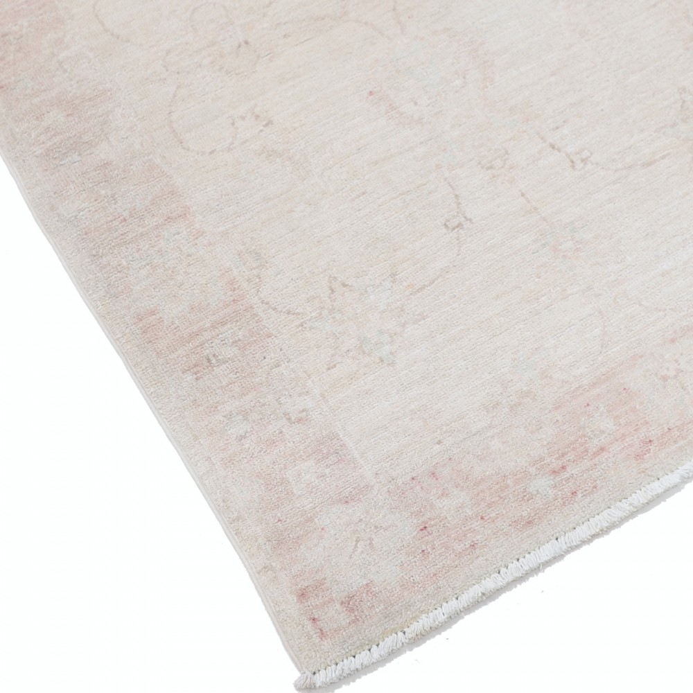 Traditional Beige Oushak Wool Rug | Hand Knotted Accent Rug for Home Decor Traditional Beige Oushak Wool Rug | Hand Knotted Accent Rug for Home Decor