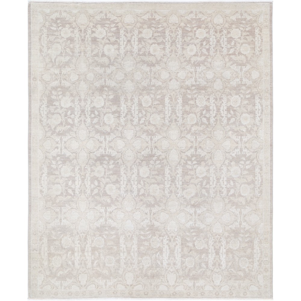 Hand Knotted Beige Wool Large Area Rug | Floral Carpet for Living Room, Dining Room, Bedroom Hand Knotted Beige Wool Large Area Rug | Floral Carpet for Living Room, Dining Room, Bedroom