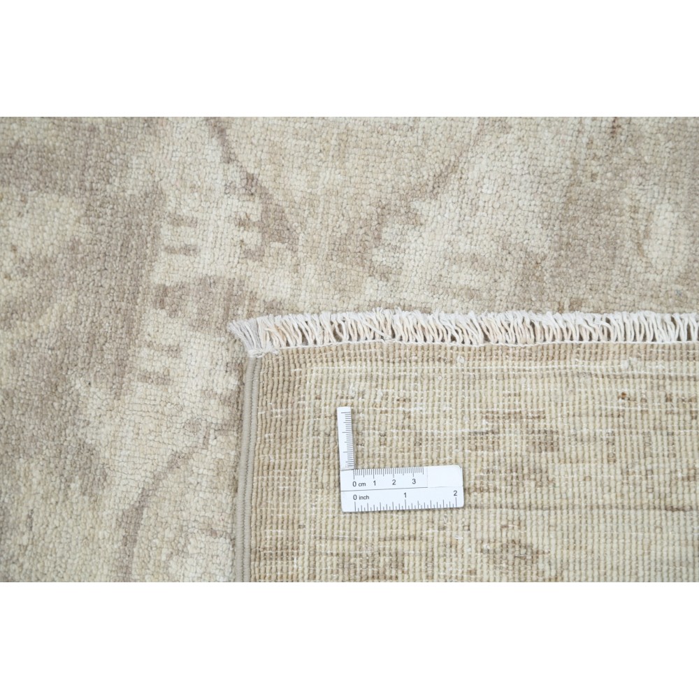 Hand Knotted Beige Wool Large Area Rug | Floral Carpet for Living Room, Dining Room, Bedroom Hand Knotted Beige Wool Large Area Rug | Floral Carpet for Living Room, Dining Room, Bedroom