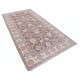Hand Knotted Taupe, Beige, Blush Wool Rug | Traditional Floral Pattern Carpet