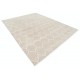 Hand Knotted Trellis Rug, Beige Wool Area Rug, Ornamental Pattern Carpet Hand Knotted Trellis Rug, Beige Wool Area Rug, Ornamental Pattern Carpet