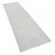 Handknotted Wool Runner Rug | Beige Corridor Runner | Stair Runner Rug | Kitchen Runner Rug