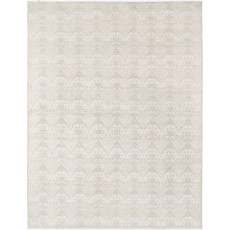 Beige Hand Knotted Large Rug | Timeless Home Decor | 100% Wool Handmade Carpet