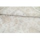 Hand Knotted Turkish Wool Rug with All-Over Floral Design | New Beige Accent Rug