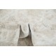 Hand Knotted Turkish Wool Rug with All-Over Floral Design | New Beige Accent Rug