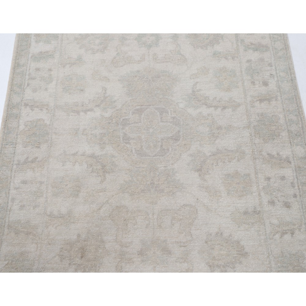 Hand Knotted Small Turkish Wool Rug | Beige Accent Rug with Floral Design Hand Knotted Small Turkish Wool Rug | Beige Accent Rug with Floral Design