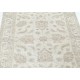 Beige Turkish Area Rug with All-Over Floral Design | Hand Knotted Accent Rug | 100% Wool Beige Turkish Area Rug with All-Over Floral Design | Hand Knotted Accent Rug | 100% Wool
