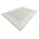 Hand Knotted Ivory, Gray Wool Area Rug | Turkish Oushak Style Carpet Hand Knotted Ivory, Gray Wool Area Rug | Turkish Oushak Style Carpet