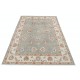 Hand Knotted Floral Oushak Area Rug for Living Room Decor | 100% Wool Hand Knotted Floral Oushak Area Rug for Living Room Decor | 100% Wool