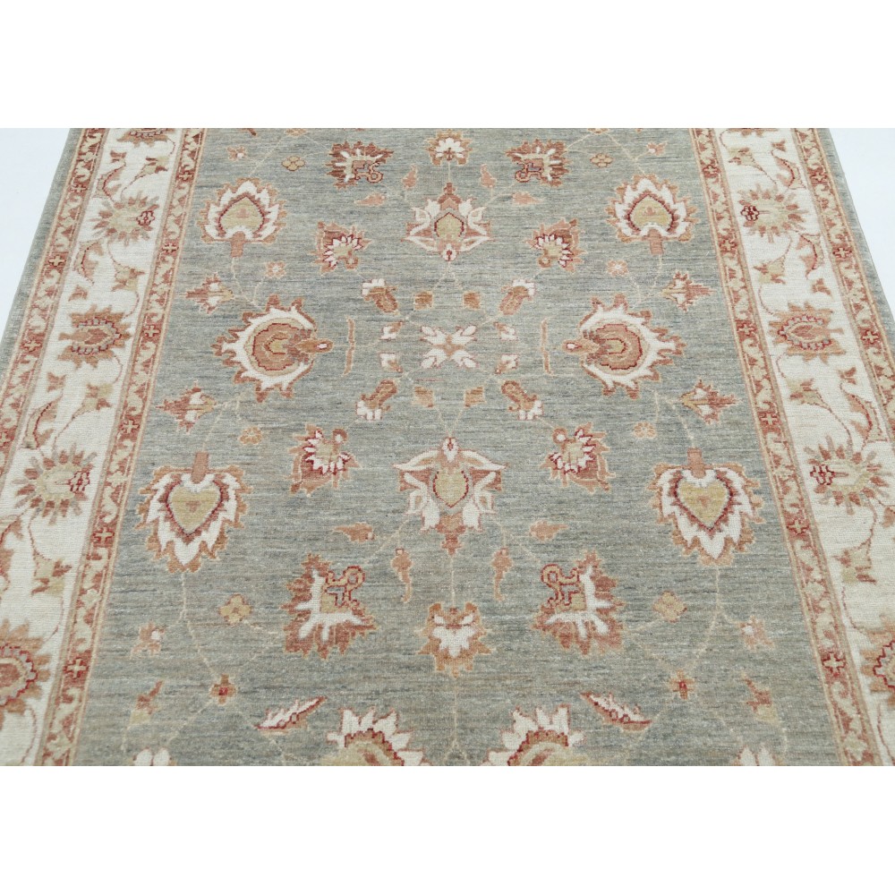 Hand Knotted Floral Oushak Area Rug for Living Room Decor | 100% Wool Hand Knotted Floral Oushak Area Rug for Living Room Decor | 100% Wool