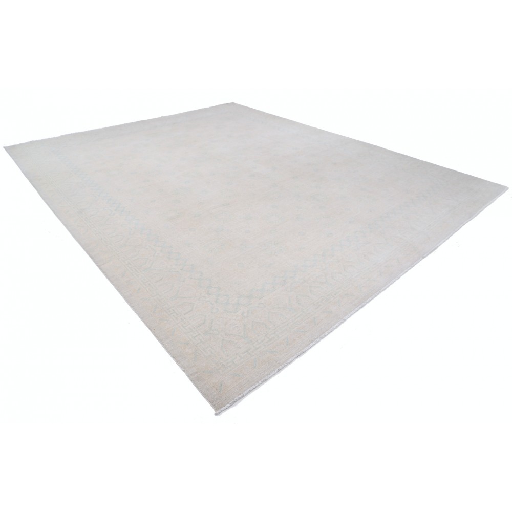 Traditional Hand Knotted Light Blue, Beige Oversize Wool Area Rug | Living Room Carpet Traditional Hand Knotted Light Blue, Beige Oversize Wool Area Rug | Living Room Carpet