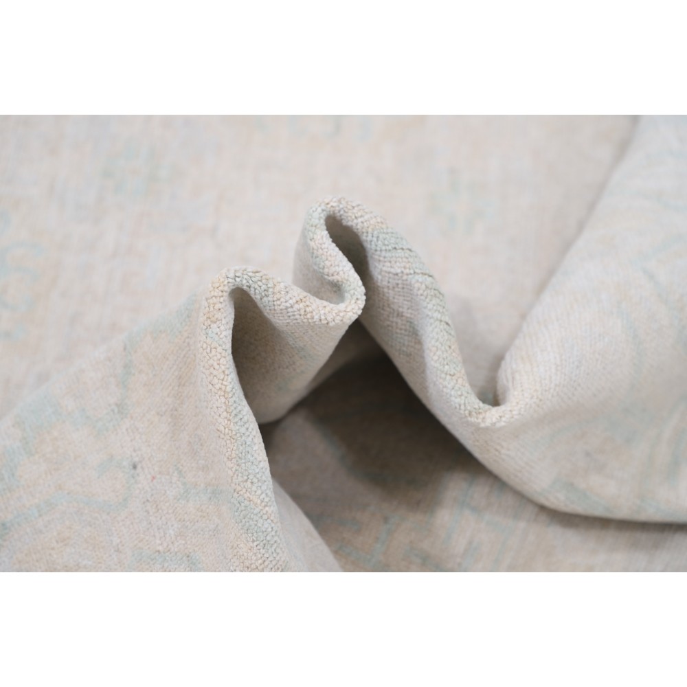Traditional Hand Knotted Light Blue, Beige Oversize Wool Area Rug | Living Room Carpet Traditional Hand Knotted Light Blue, Beige Oversize Wool Area Rug | Living Room Carpet