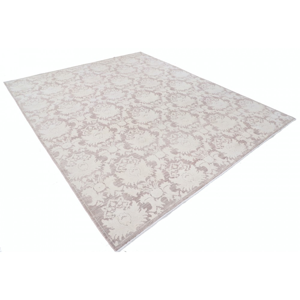 Hand Knotted Wool Large Area Rug in Soft Tones | Decorative Carpet for Bedroom and Dining Room Hand Knotted Wool Large Area Rug in Soft Tones | Decorative Carpet for Bedroom and Dining Room