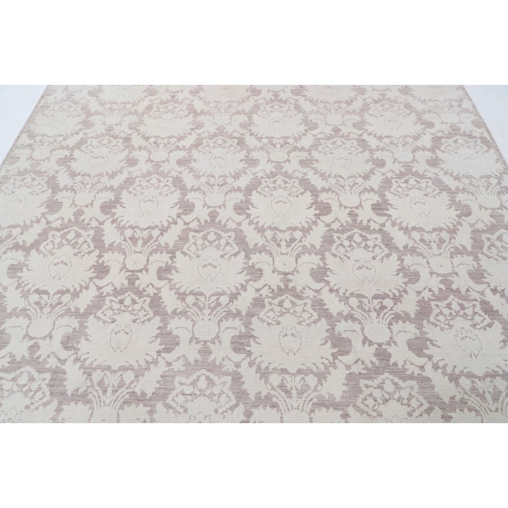 Hand Knotted Wool Large Area Rug in Soft Tones | Decorative Carpet for Bedroom and Dining Room Hand Knotted Wool Large Area Rug in Soft Tones | Decorative Carpet for Bedroom and Dining Room