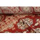 Hand Knotted Red, Ivory Wool Area Rug | Traditional Tribal Carpet Hand Knotted Red, Ivory Wool Area Rug | Traditional Tribal Carpet