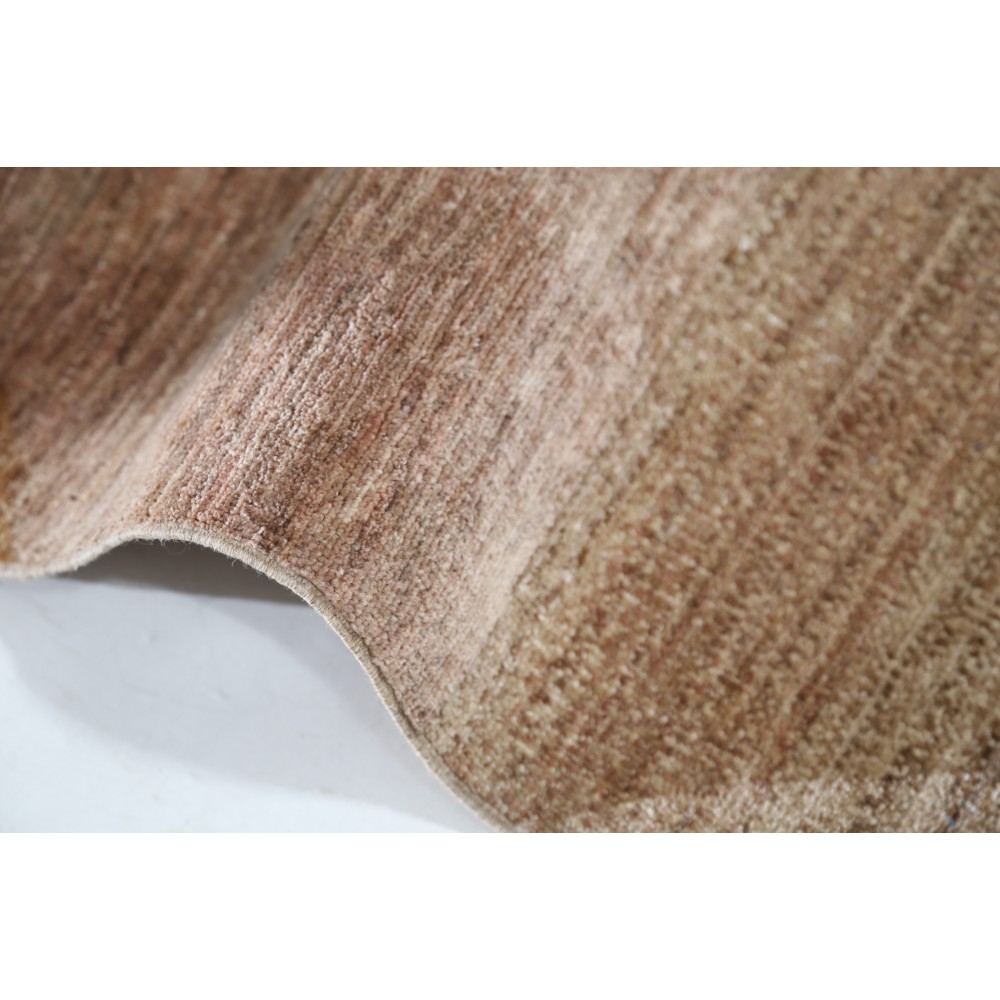Hand Knotted Beige, Brown and Ivory Wool Area Rug | Abstract Design Carpet Hand Knotted Beige, Brown and Ivory Wool Area Rug | Abstract Design Carpet
