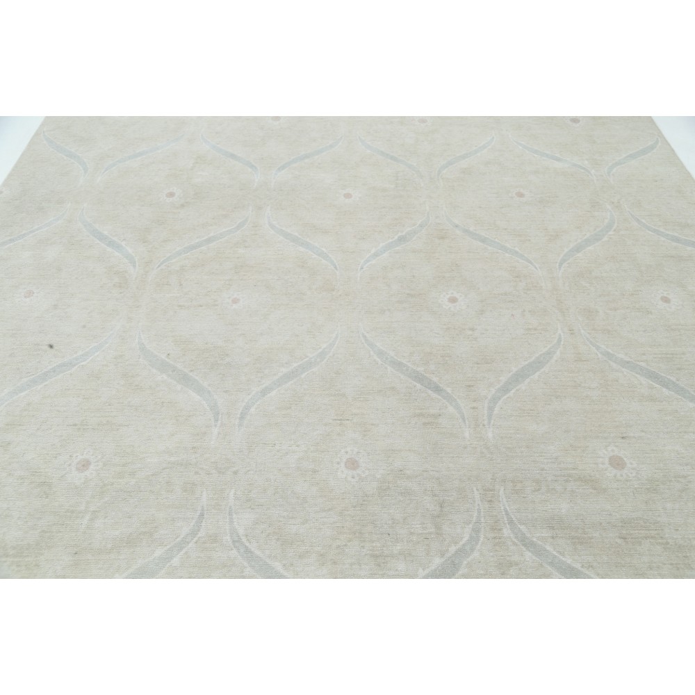 Handknotted Beige Large Area Rug for Home Decor | 100% Wool Carpet Handknotted Beige Large Area Rug for Home Decor | 100% Wool Carpet