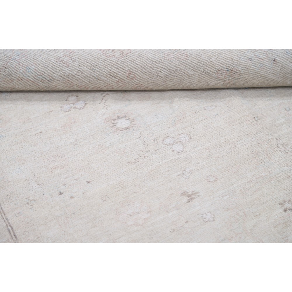 Hand Knotted Beige, Blush Wool Rug | Soft-Toned Floral Pattern Carpet Hand Knotted Beige, Blush Wool Rug | Soft-Toned Floral Pattern Carpet