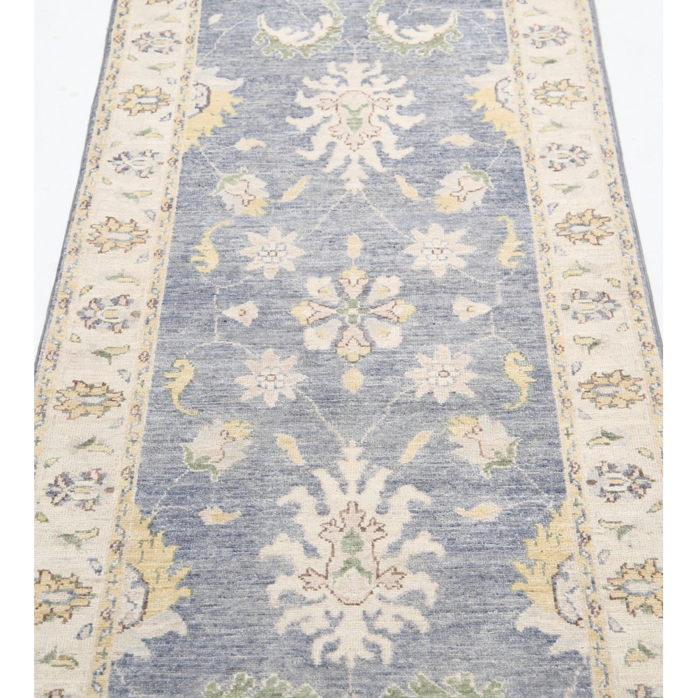 Handknotted Runner Rug for Corridor and Hallway Decor | Floral Wool Kitchen Rug | Stair Rug Handknotted Runner Rug for Corridor and Hallway Decor | Floral Wool Kitchen Rug | Stair Rug