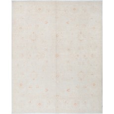 Hand Knotted Large Area Rug for Living Room, Bedroom and Dining Room | Beige Wool Carpet