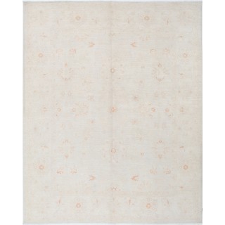 Hand Knotted Large Area Rug for Living Room, Bedroom and Dining Room | Beige Wool Carpet
