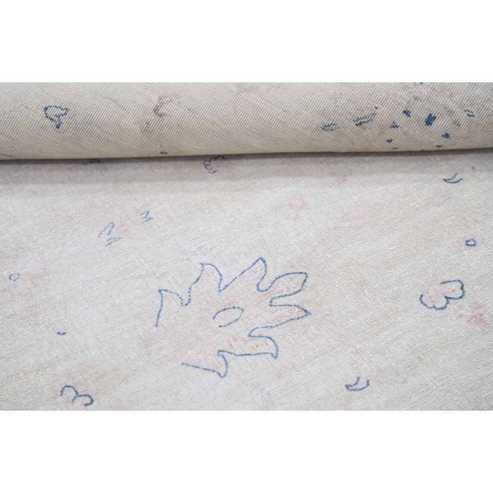 Hand Knotted Beige Wool Area Rug for Living Room | Traditional Large Carpet Hand Knotted Beige Wool Area Rug for Living Room | Traditional Large Carpet