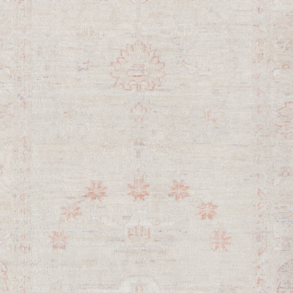 Traditional Hand Knotted Turkish Accent Rug | Beige Wool Area Rug for Bedroom and Entryway | New Condition Traditional Hand Knotted Turkish Accent Rug | Beige Wool Area Rug for Bedroom and Entryway | New Condition