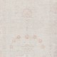 Traditional Hand Knotted Turkish Accent Rug | Beige Wool Area Rug for Bedroom and Entryway | New Condition Traditional Hand Knotted Turkish Accent Rug | Beige Wool Area Rug for Bedroom and Entryway | New Condition
