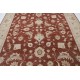 Hand Knotted Floral Area Rug with Red Field and Beige Border | Turkish Wool Carpet for Home Decor Hand Knotted Floral Area Rug with Red Field and Beige Border | Turkish Wool Carpet for Home Decor