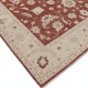 Hand Knotted Floral Area Rug with Red Field and Beige Border | Turkish Wool Carpet for Home Decor Hand Knotted Floral Area Rug with Red Field and Beige Border | Turkish Wool Carpet for Home Decor