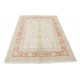 Hand Knotted Floral Area Rug with Red Field and Ivory Border | Turkish Oushak Wool Carpet Hand Knotted Floral Area Rug with Red Field and Ivory Border | Turkish Oushak Wool Carpet