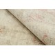 Hand Knotted Floral Area Rug with Red Field and Ivory Border | Turkish Oushak Wool Carpet Hand Knotted Floral Area Rug with Red Field and Ivory Border | Turkish Oushak Wool Carpet