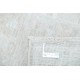 Floral Patterned Oushak Accent Rug | Hand Knotted Turkish Rug in Soft Tones | 100% Wool