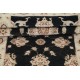 Black, Beige Runner Rug for Corridor | Hand Knotted Runner Rug for Hallway | Floral Kitchen Rug Black, Beige Runner Rug for Corridor | Hand Knotted Runner Rug for Hallway | Floral Kitchen Rug