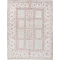 Hand Knotted Turkish Wool Area Rug | Decorative Bedroom and Dining Room Rug