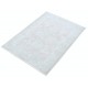Hand Knotted Beige Wool Oushak Accent Rug with All-Over Floral Design Hand Knotted Beige Wool Oushak Accent Rug with All-Over Floral Design